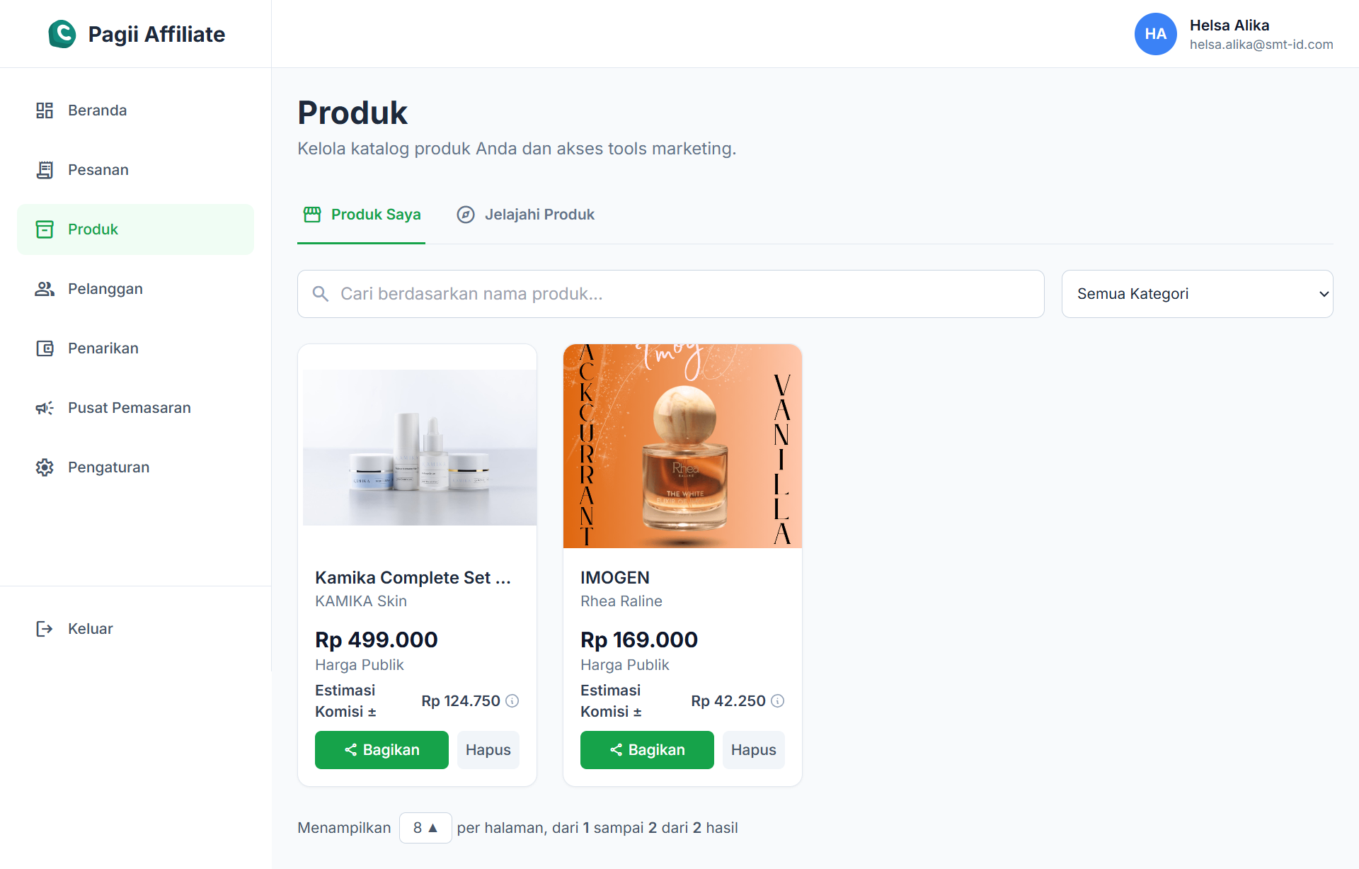 My Products